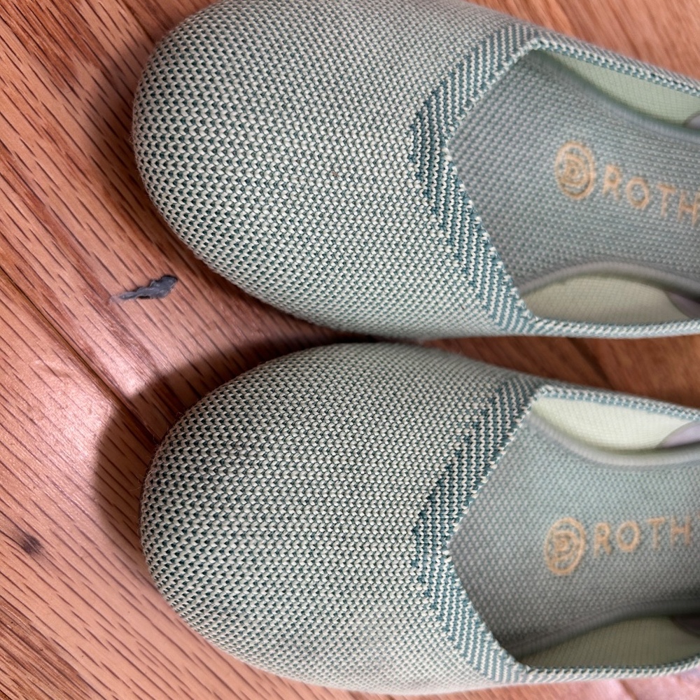 Rothy's Sage Green Knit Flats - Picture 3 of 16